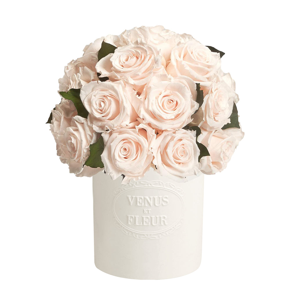 Fleura Porcelain Vase, , 24-26 Eternity Roses, Venus et Fleur