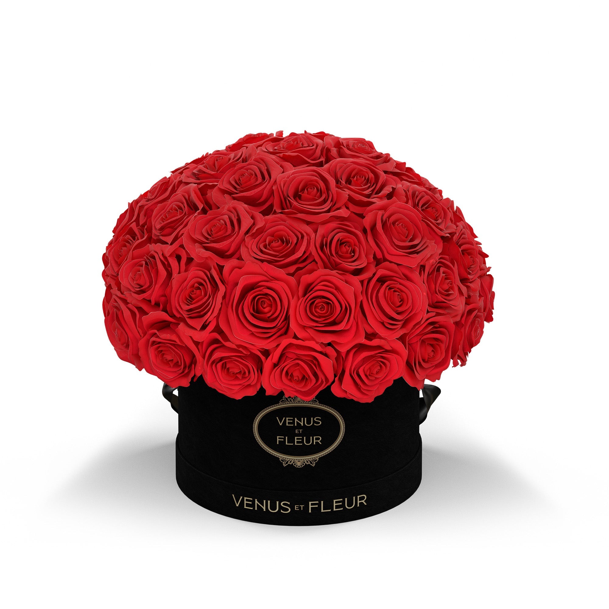 Eternity Roses in black box Similar to the VENUS ET FLEUR store Red flowers NEW