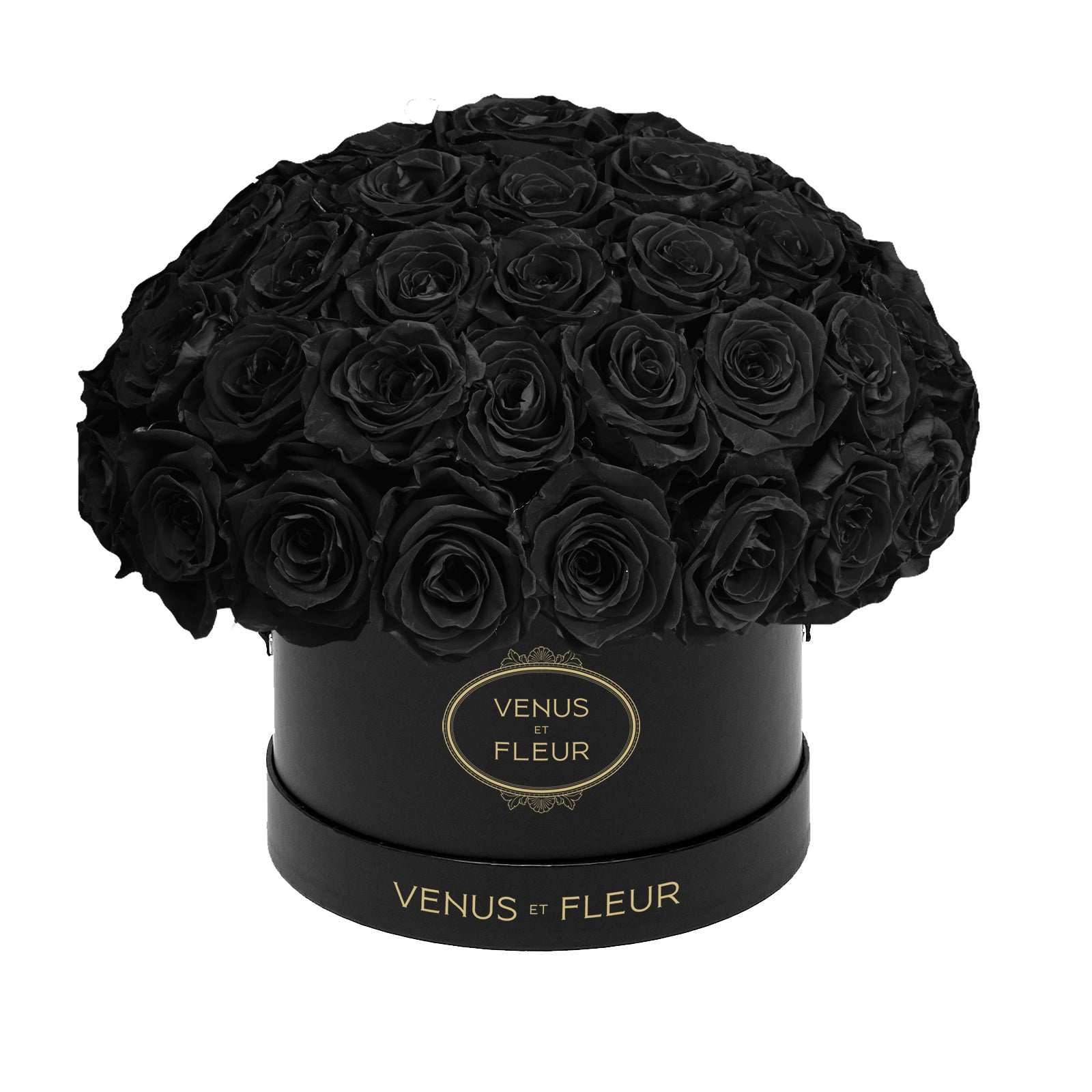 Venus et Fleur sold Black Eternal Roses Bouqet