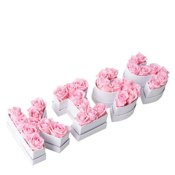 Le Mini Letter Letter K Box With Flowers - Venus et Fleur